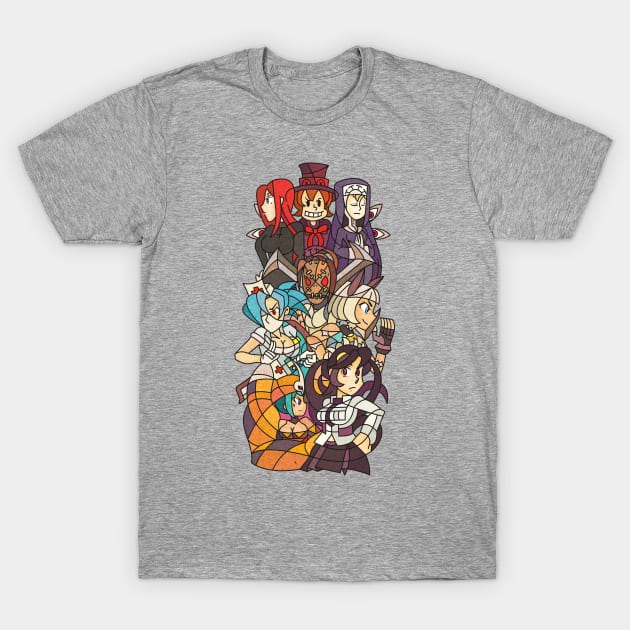 Skullgirls T-Shirt by vizcan